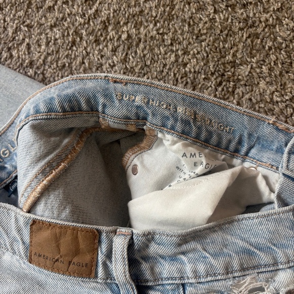 American Eagle High Rise Straight Jeans - Picture 4 of 5